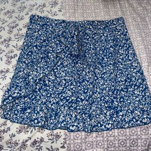 Floral Mini Skirt